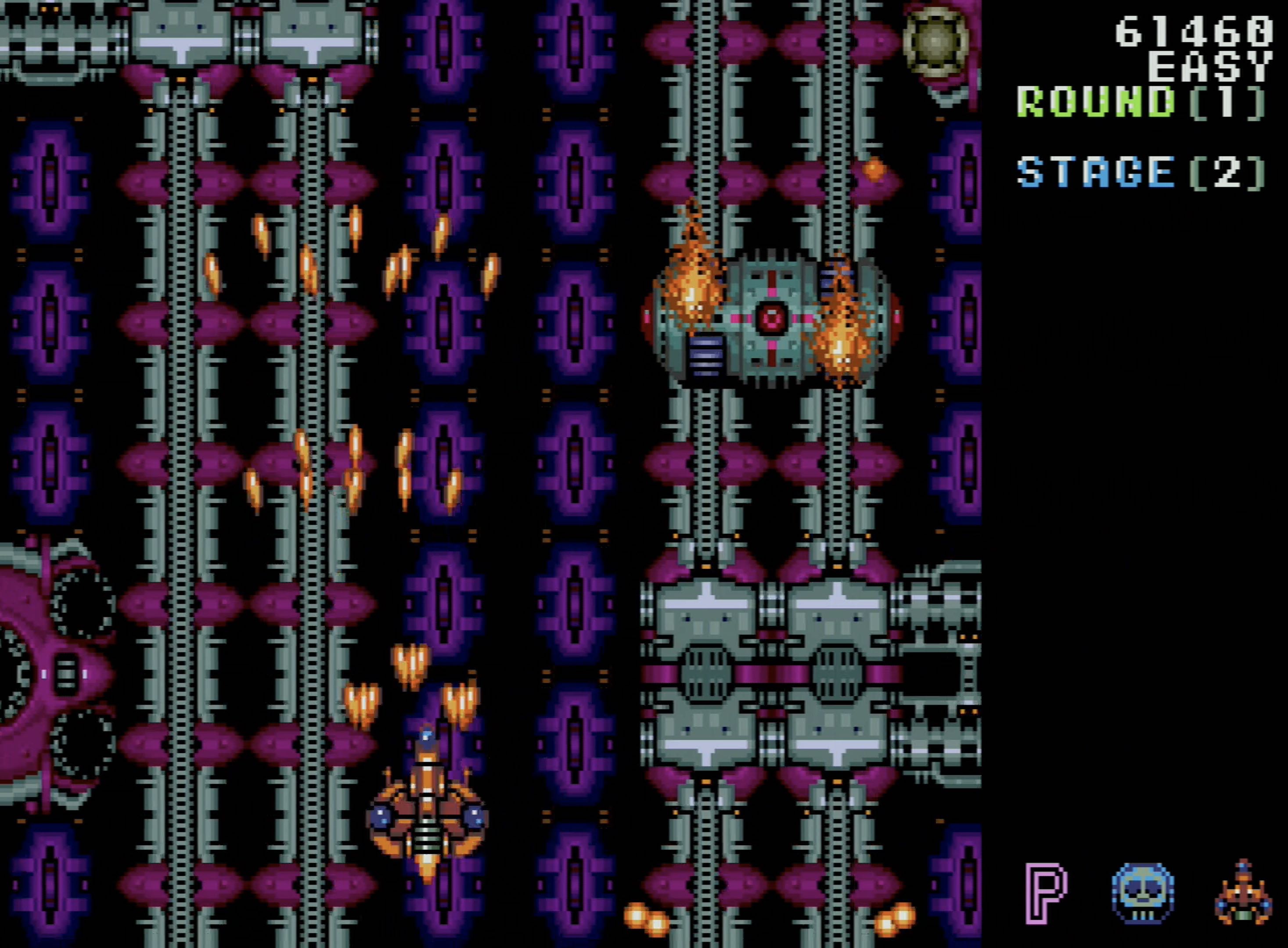 Ficha Técnica de Truxton para Sega Mega Drive - Genesis | Museo Del